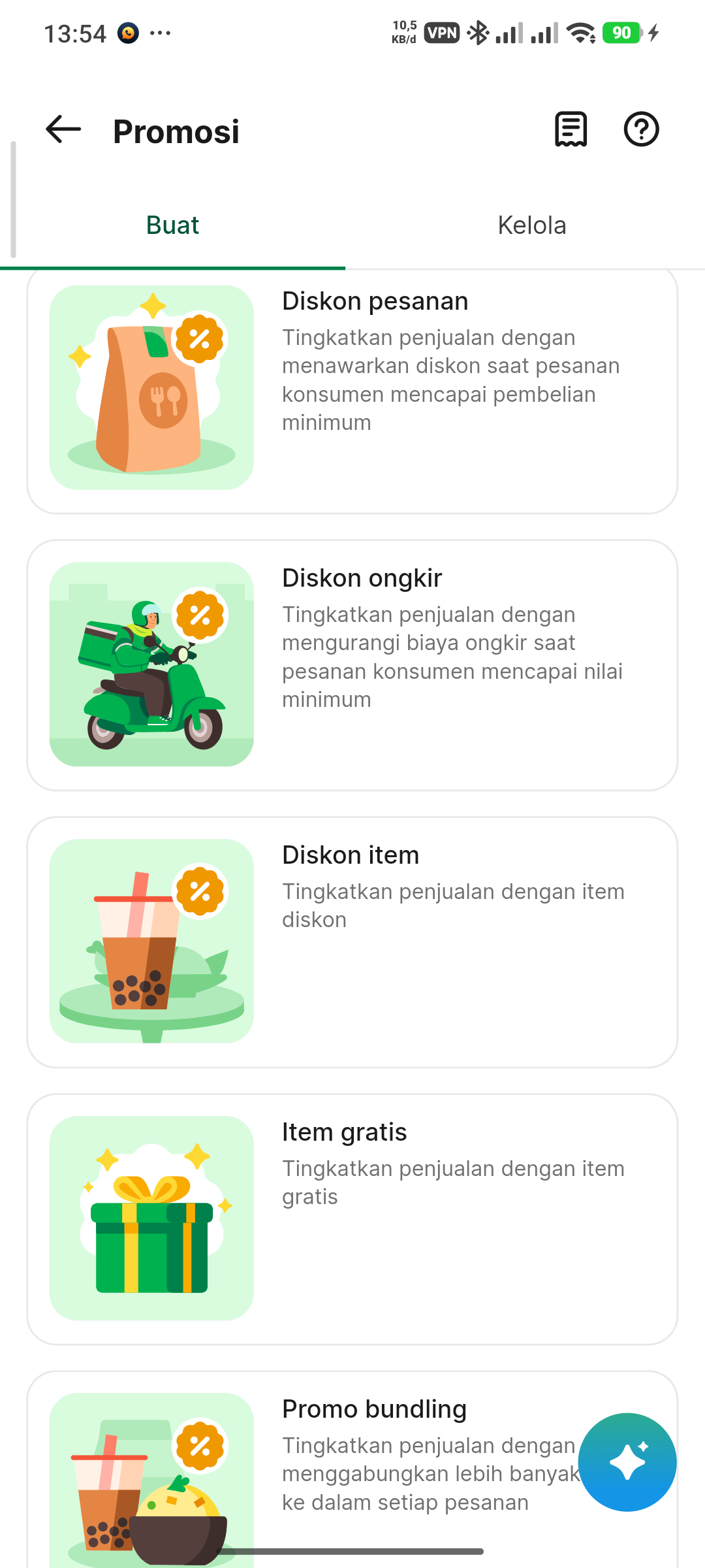 Masuk ke Diskon Item